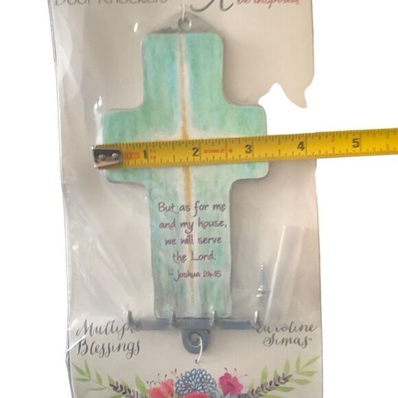 New Cathedral Arts Cross Key Holder By Caroline Simas Blessings - Picture 7 of 8